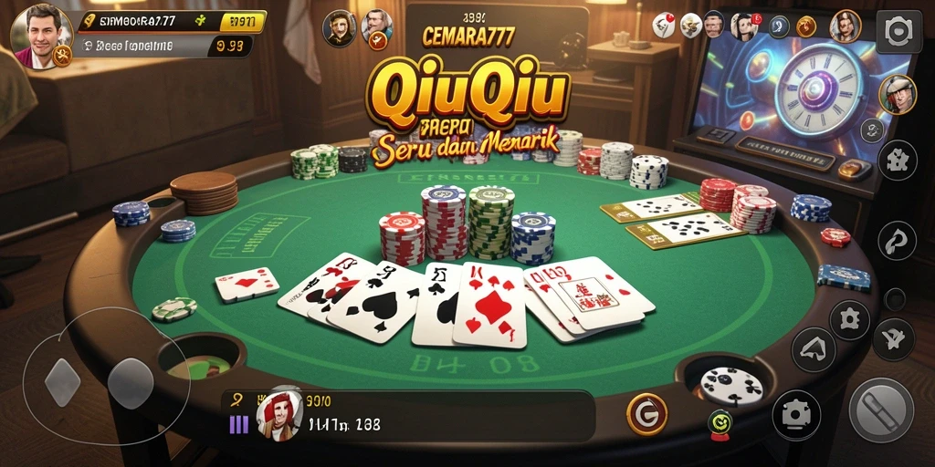 Gameplay seru QiuQiu di CEMARA777.