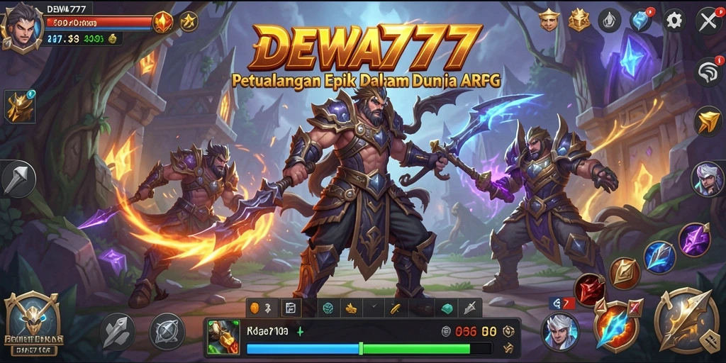 Gameplay DEWA777 yang menarik dengan karakter dan lingkungan yang detail.