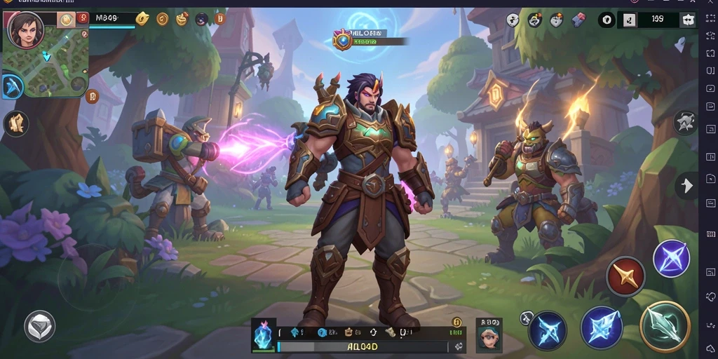 Gameplay seru dari MILO4D yang penuh dengan aksi ARPG.