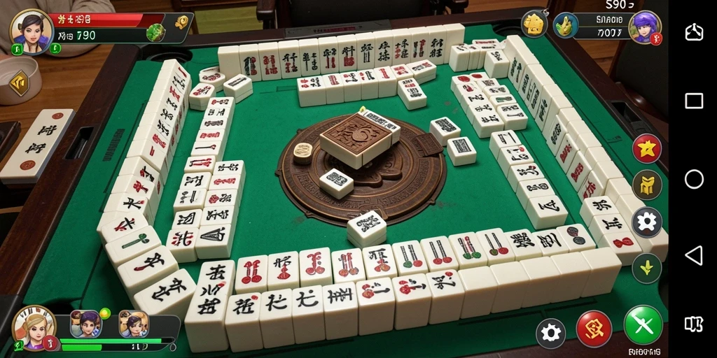 Tampilan gameplay Mahjong yang seru dan menantang di S80.