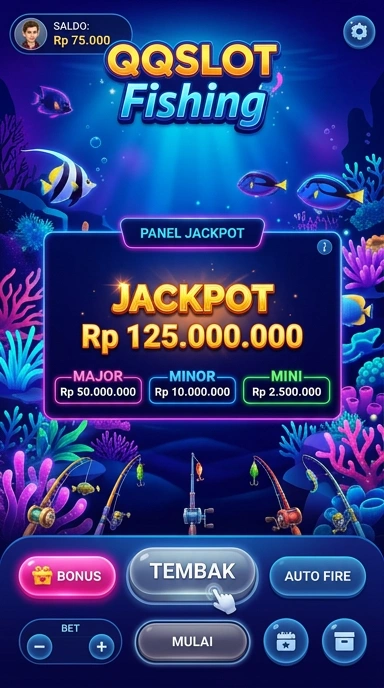 Navigasi mudah untuk menemukan aplikasi favorit di qqslot.